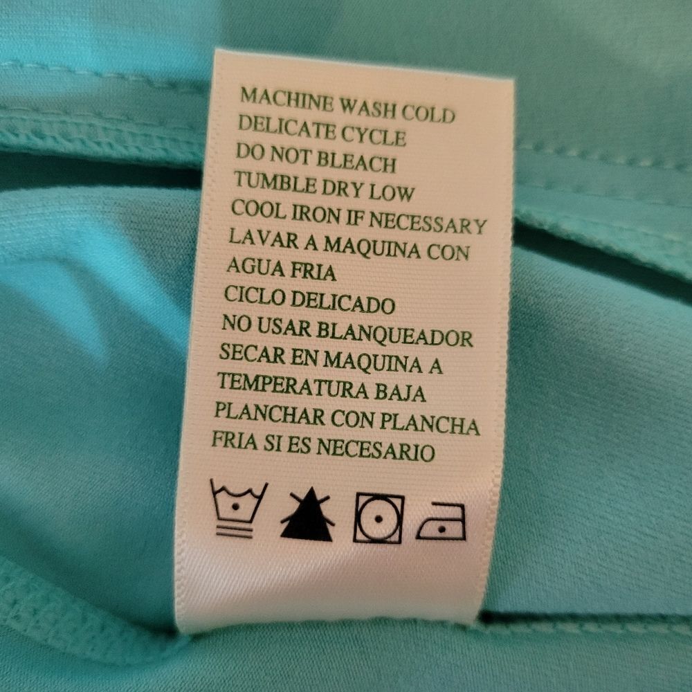 Tangerine Athleta Women's Aqua Mint Zippered Jacket - Picture 14 of 15